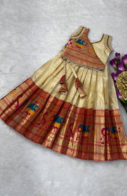 PAITHANI KIDS LEHENGA CHOLI simmer Kids fashion wholesale Mumbai 